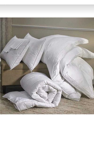 AYHOME Home Collection - Set de fibre siliconice cu margele duble, fibra de perna de mireasa Four Seasons