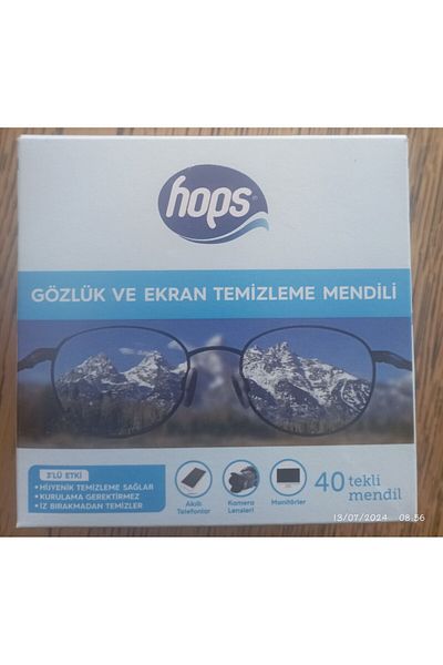 Hops 40 X 4 Boxes of Glasses and Screen Cleaning Wipes