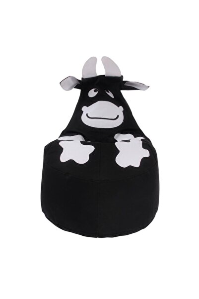 BAMBİTOYS Inek Figürlü Armut Koltuk Imperteks 67*60*25 Cm ( Çocuk Için Uygund...