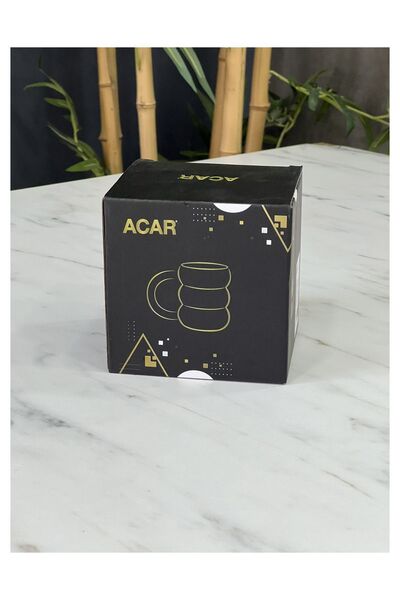 Doğudeko 300 Ml Luxury Borosilicate Glass Phenomenon - Single Glass with Colored Handle