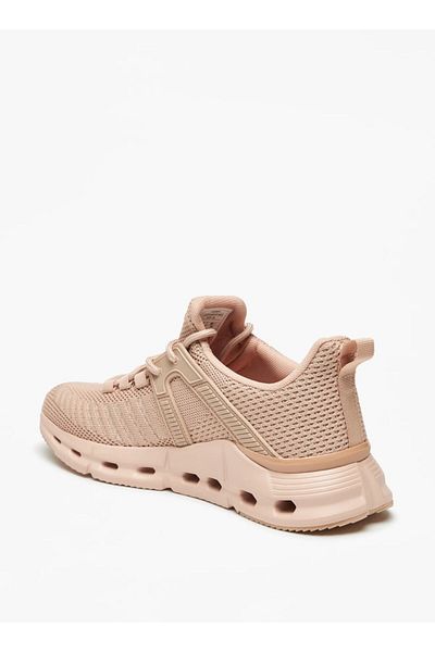 Dash Textured Lace-Up Sports Shoes