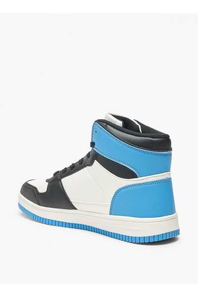 Kappa Men's High Top Sports Shoes with Lace-Up Closure