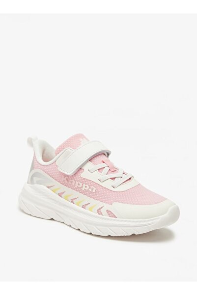 Kappa حذاء رياضي بناتي ملون مزود بخطاف وحلقة للإغلاق