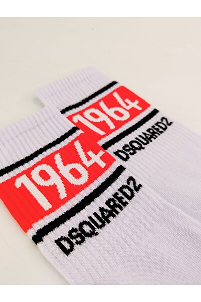 Shuttle Park Dsquared2 1964 Unisex Кольорові тенісні шкарпетки з трикотажу