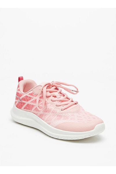 Dash Women's Textured Lace-Up Sports Shoes