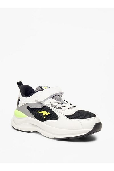 Kangaroos Boys' Panelled Sports Shoes with Hook and Loop Closure
