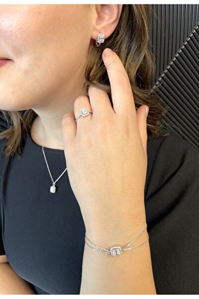 Hepimitu Baget Tektaş Altın Küpe - 14 ayar