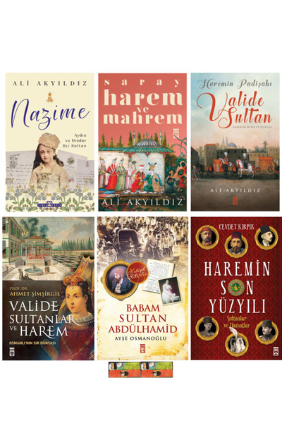 Timaş Yayınları Valide Sultanlar ve Harem,Nazime,Saray Harem ve Mahrem,Babam ...