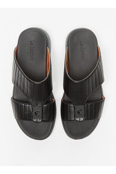 Le Confort Textured Slip-On Sandals