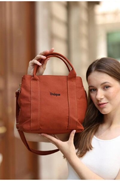 KIRASE Унікальна жіноча сумка - з написом на полотні, регульованими ременями ...