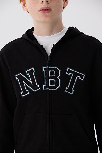 Nebbati Bg Store Boys Μαύρες αθλητικές φόρμες