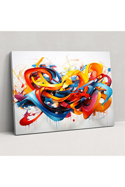 PaintedAnarchy Brave Graffiti Strokes Canvas Print - Graffiti, Wall Decoratio...