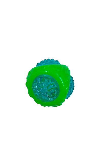 Ans Green Luminous Dog Toy - Dog Ball