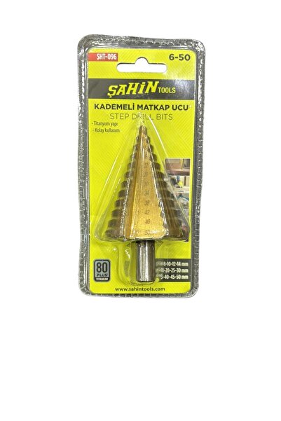 Şahin KADEMELİ MATKAP UCU 6-50 MM