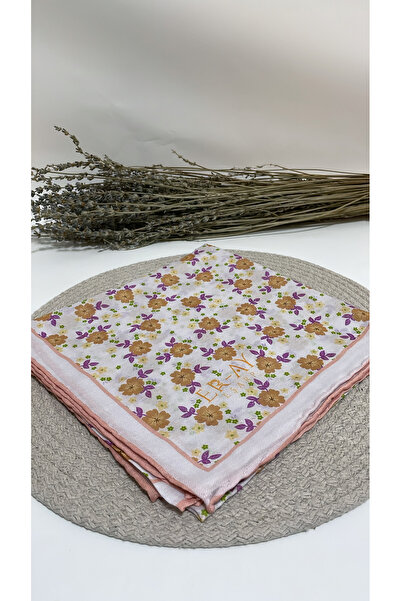 Onur Ελαφρύ αντιολισθητικό κασκόλ μάρκας Er-Ay με λουλουδάτο σχέδιο