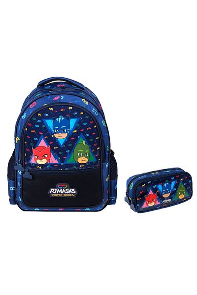 Me Çanta PJ Masks Heroes - Set rucsac și pix pentru școală