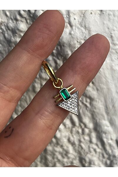 denizden silver Tekli Vintage Gümüş Küpe- 1 Adet