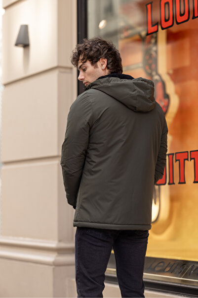 3MODA Men's Water and Windproof Fur Jacket