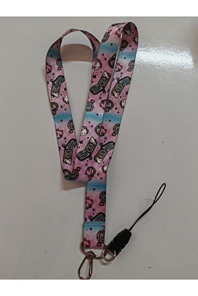 GOSSİP TEAM Anime Melody Hello-Kity Boyun Ipi Ve Telefon Askısı