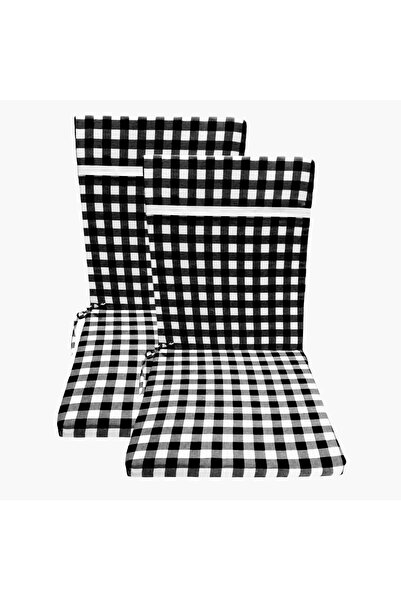 GÜLLÜCE HOME 2'li Süngerli Sandalye Minderi