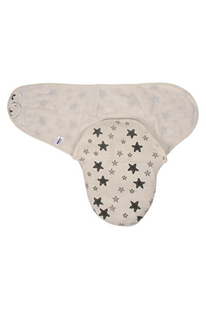 Sevi Bebe قماط موسلين عضوي نيو جراي ستار