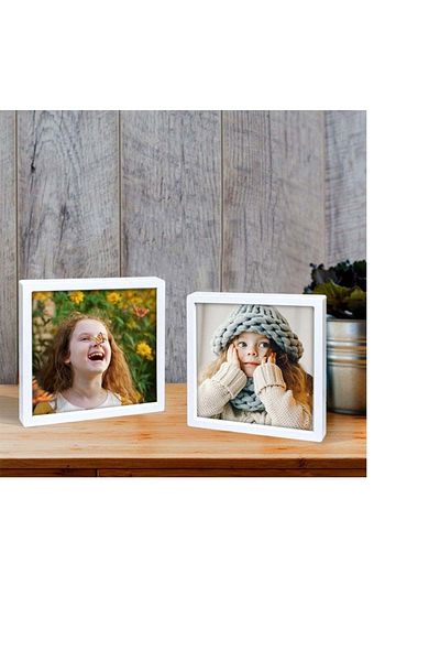 Senden Hediye 14X14Cm Black and White 5 Pack Adhesive Pola Frames