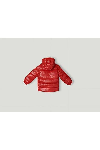 Benetton Boy's Striped Puffer Jacket 222A2Eo0Cn00