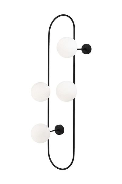 EYS Aydınlatma Cappy Black Antique Detailed Sconce Set of 4