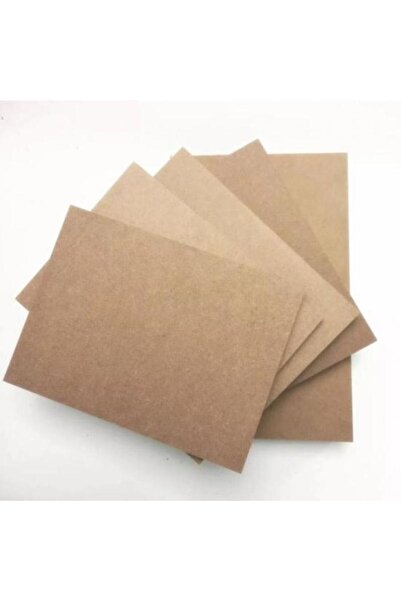 mobilreyon 2 Adet Duralit Ham Mdf , 17.5x25 cm Ebat , 4 mm kalınlık , Boyama Hobi Resim Altlığı