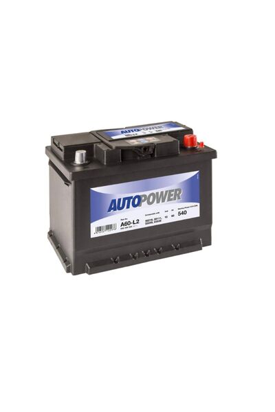 Varta 12v 60 Ah 540 Aen Autopower Akü 2 Yıl Garantili