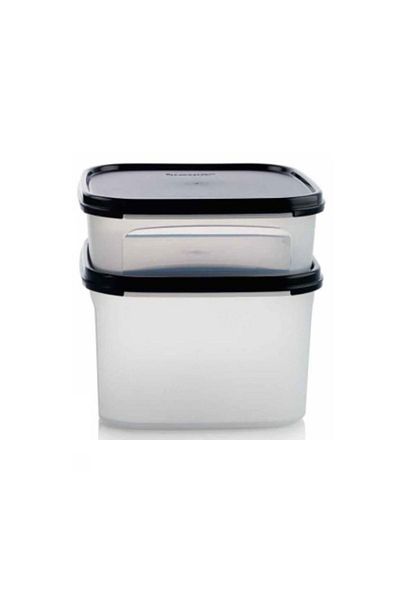 Tupperware Oval Modular 2-Piece Dry Food Storage Container 11-26 Sy Hsgl