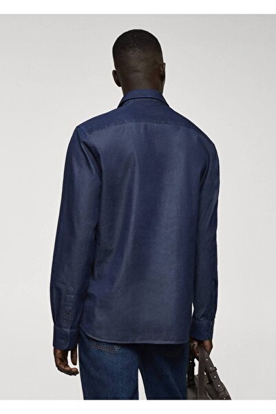 MANGO Man Regular Fit Chambray Pamuklu Gömlek