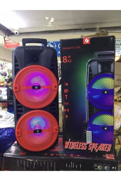 Genel Markalar Mikrofonlu Bluetooth Hoparlör 8 Inç Taşınabilir Speaker Outdoo...