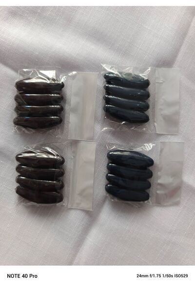 bk&tk design 4 Adet Eşarp, Şal, Türban İğnesi