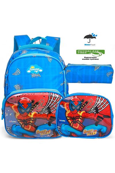 Kidessa 1661 Model Anatomical and Backed Girls and Boys Primary School Bag
