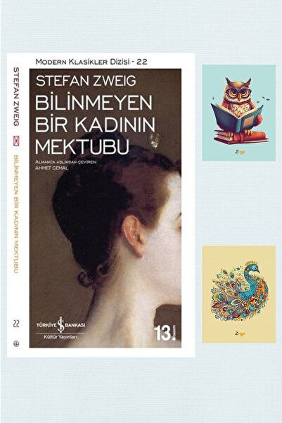 TÜRKİYE İŞ BANKASI KÜLTÜR YAYINLARI Bilinmeyen Bir Kadının Mektubu - Stefan Z...