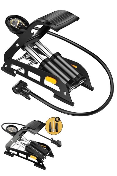 Germany Steel 890P Çift Piston 160 Psi Bisiklet Motor Tekeri Şişme Havuz El v...