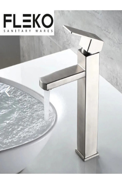 FLEKO High Dish Sink - Matte Chrome Inox, 1st QualitY