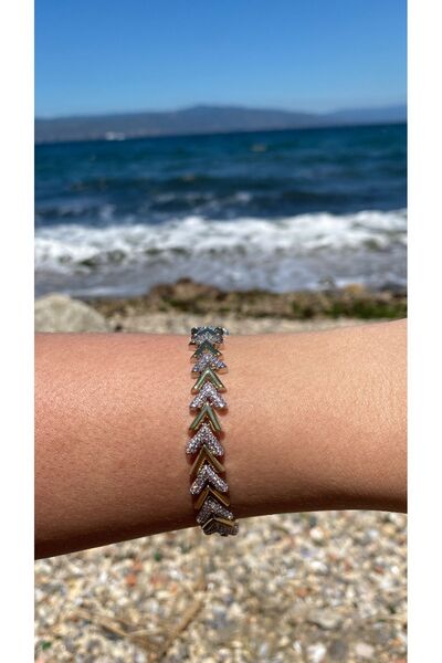 Opia JEWELRY XUPİNG JEVERLY BİLEKLİK GOLD VİP SERİ TAŞLI