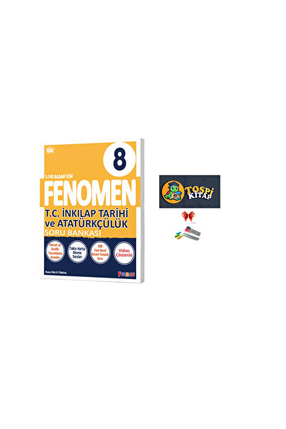Fenomen Yayıncılık FENOMEN YAYINCILIK 8.SINIF A SERİSİ İNKILAP TARİHİ VE ATAT...