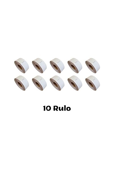 Özfiliz Mağaza Ekipmanları 100x38 Mm Termal Barkod Etiketi "yandan Çentikli" ...