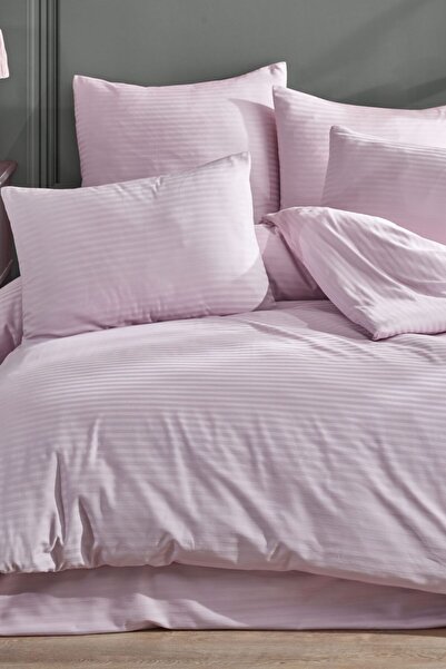 VENICA MASCUSE Set cuvertură dublă din satin de bumbac - elastic