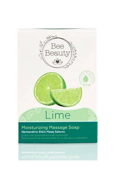 Bee Beauty Massage Soap with Moisturizing Effect Lime 110 gr