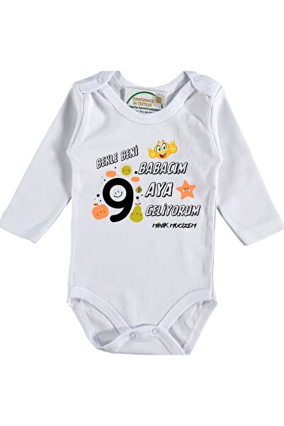 Asilcomkids Wait for Me, Daddy, I'M Coming in 9 Months, Little Miracle Writte...