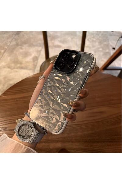 SPEEDACCESSORY Iphone 12 Ve 12 Pro Uyumlu Kristal Yumuşak Premium Silikon Lük...
