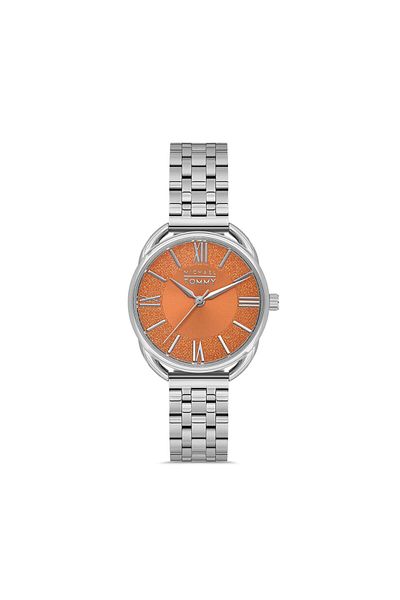 MICHAEL TOMMY Steel Women's Wristwatch - Mt-20271L-Bbtr03