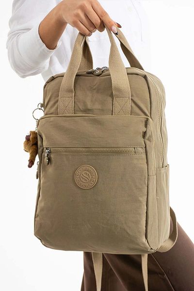 Lifonbag Unisex Crinkle Fabric - Αδιάβροχο, Πολλαπλών Διαμερισμάτων Μεγάλο Μέγεθος Laptop School & Backpack
