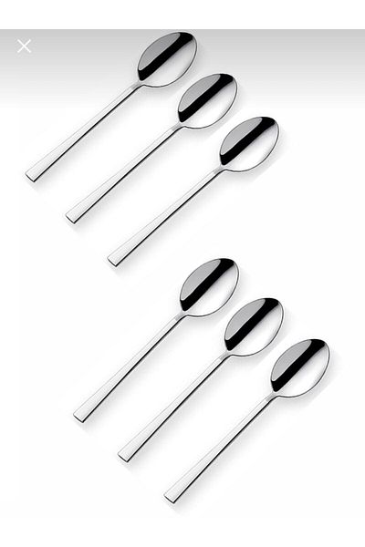 Eymenim Stainless 6-Piece Steel Teaspoon