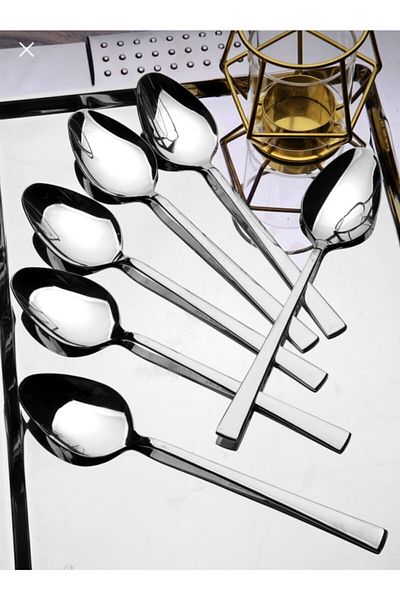 Eymenim Stainless 6-Piece Steel Teaspoon
