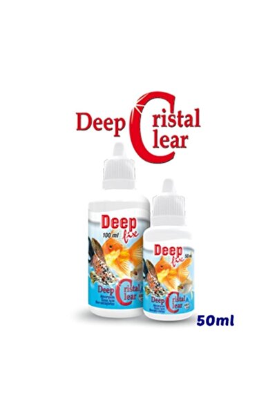 Deep Fix Cristal Clear Akvaryum Berraklaştırıcı Su Düzenleyici 50ml